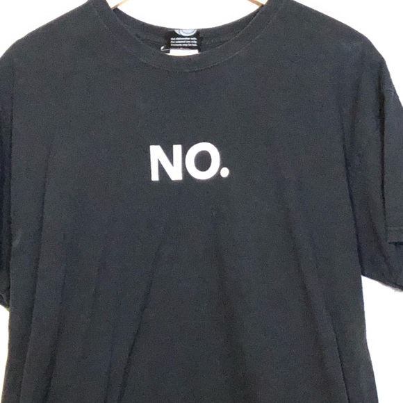Preloved “No.” Think Geek shirt - See Description - Picture 2 of 5